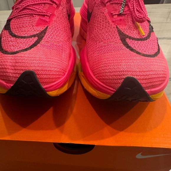 Nike Air Zoom Alphafly NEXT% 2 Hyper Pink Womens  Size 10.5 EUC DN3559-600 - Picture 7 of 9